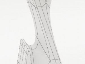 bar chair pis z stool Model 3D