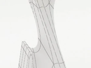 bar chair pis z stool 3D Model