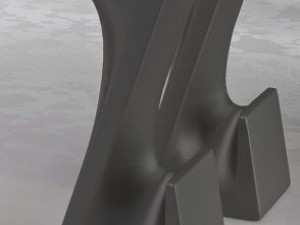 bar chair pis z stool Model 3D