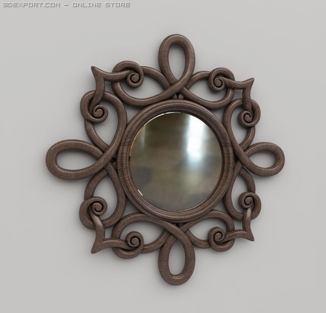 mirror bizzotto 285 3D Model .c4d .max .obj .3ds .fbx .stl .blend 