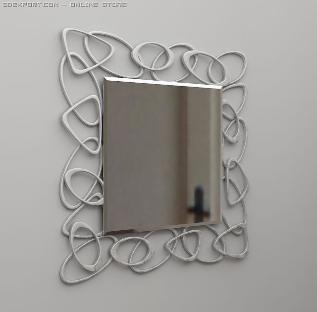 stones mirror Model 3D .c4d .max .obj .3ds .fbx .stl .blend 