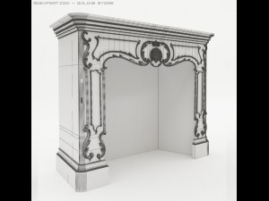 fireplace devondevon Modèle 3D