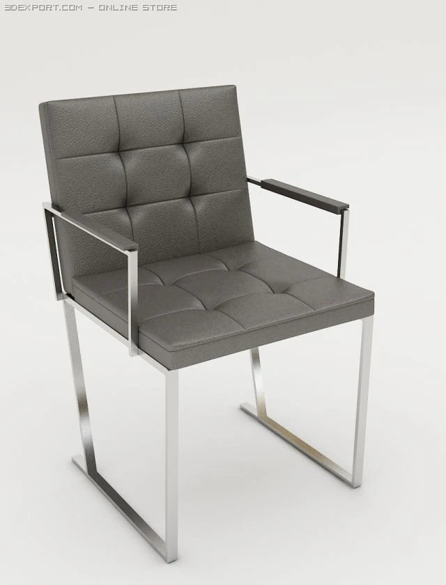 kate b chair 3D Model .c4d .max .obj .3ds .fbx .stl .blend 