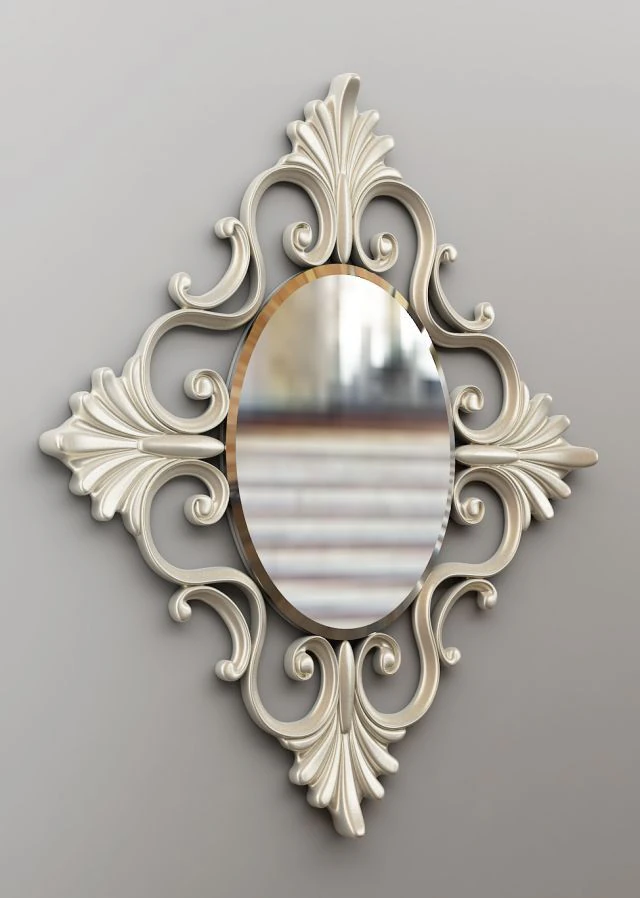 miroir de type Christopher Modèle 3D .c4d .max .obj .3ds .fbx .stl .blend 