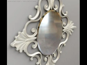 miroir de type Christopher Modèle 3D