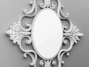 miroir de type Christopher Modèle 3D