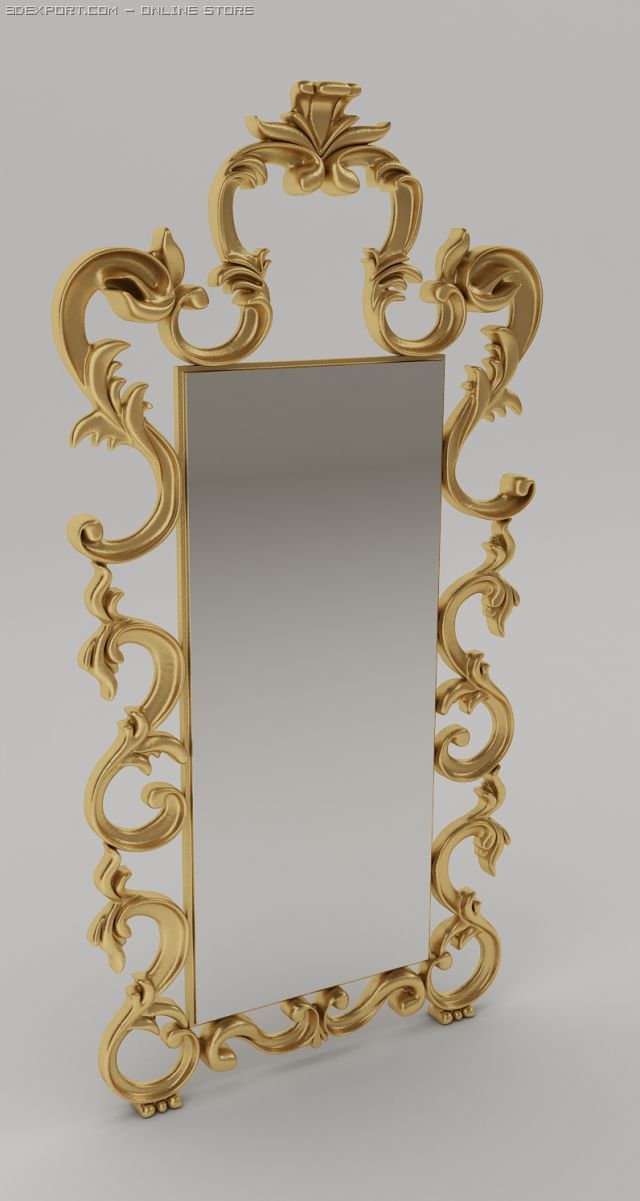 mirror christopher guy 500116 3D Model .c4d .max .obj .3ds .fbx .stl .blend 