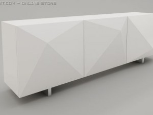 kayak sideboard Modello 3D