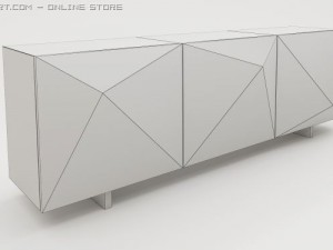 kayak sideboard Modello 3D