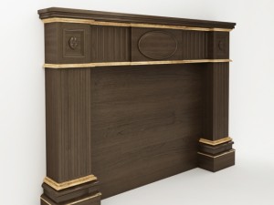 fireplace leonore 3D Model
