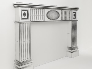 fireplace leonore Modelo 3D