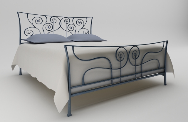 brigitte bed Modelo 3D .c4d .max .obj .3ds .fbx .stl .blend