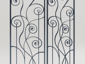 saint tropez folding screen 3D Model