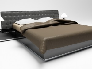 edoardo bed Modelo 3D
