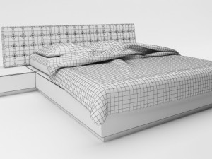edoardo bed 3D Модель