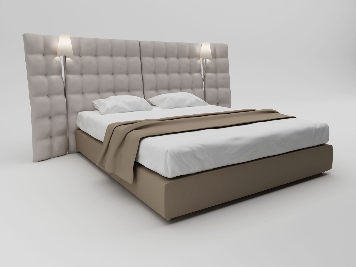 Cinema 4d model Bed