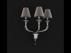 barovier  toso  7 objects maine collection 3D 모델