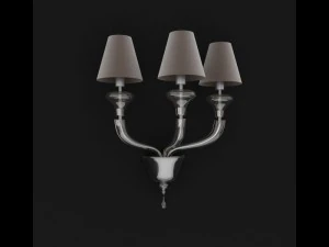 barovier  toso  7 objects maine collection 3D Model