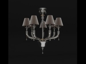barovier  toso  7 objects maine collection 3D 모델