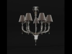 barovier  toso  7 objects maine collection 3D Model