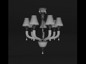 barovier  toso  7 objects maine collection 3D 모델