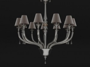 barovier  toso  7 objects maine collection 3D 모델