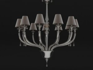 barovier  toso  7 objects maine collection 3D Model