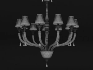 barovier  toso  7 objects maine collection 3D Model