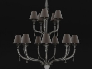 barovier  toso  7 objects maine collection 3D 모델