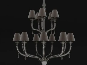barovier  toso  7 objects maine collection 3D Model