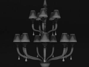 barovier  toso  7 objects maine collection 3D 모델
