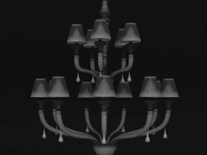 barovier  toso  7 objects maine collection 3D Model
