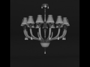 barovier  toso  7 objects maine collection 3D 모델