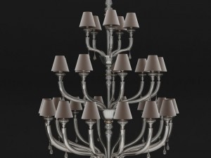 barovier  toso  7 objects maine collection 3D 모델