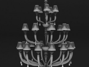 barovier  toso  7 objects maine collection 3D 모델