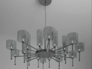 axo light collection   spillray 7 objects 3D Model