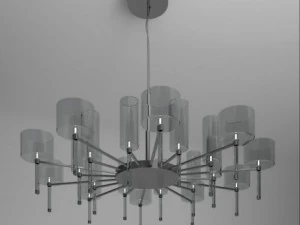 axo light collection   spillray 7 objects 3D Model