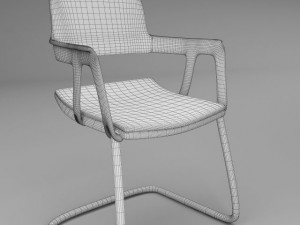 interstuhl visitor chair  56m0 3D Model