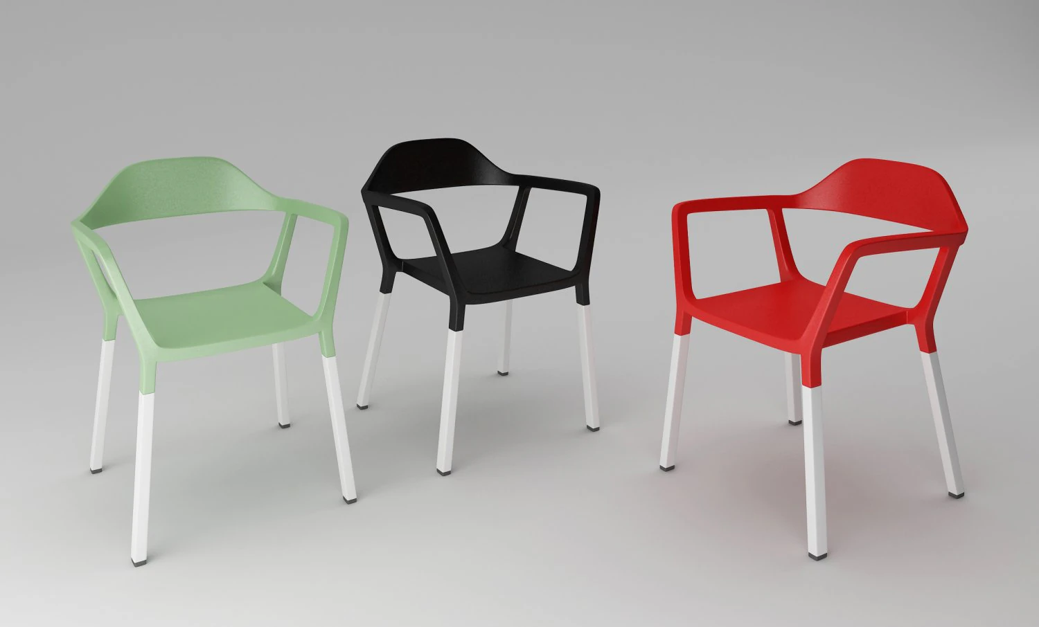 johanson design chair p77 3D Model .c4d .max .obj .3ds .fbx .stl .blend