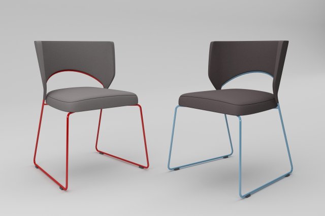 calligaris design chair duffy Modelo 3D .c4d .max .obj .3ds .fbx .stl .blend 