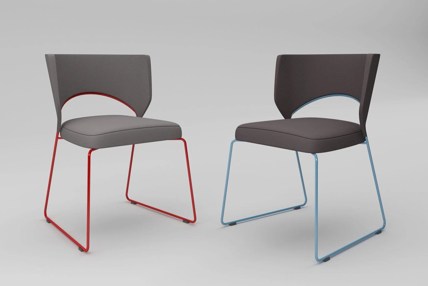 calligaris design chair duffy 3D Model .c4d .max .obj .3ds .fbx .stl .blend