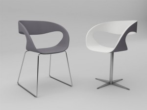 midj raff chair Modèle 3D