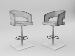 potocco bar chair jolly 3Dモデル