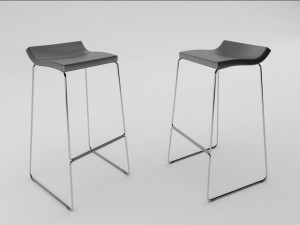 offecct bar chair bond Modèle 3D