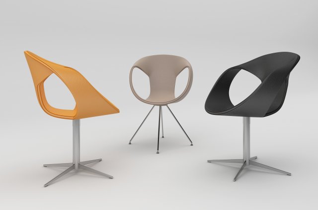 tonon 907 up chair 3D मॉडल .c4d .max .obj .3ds .fbx .stl .blend 