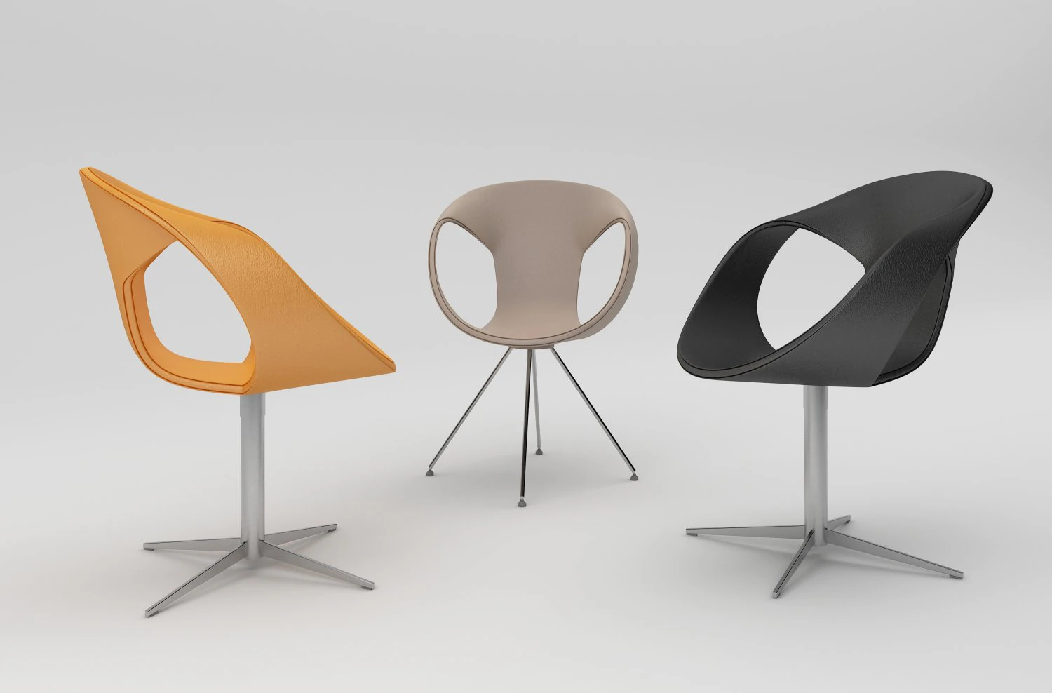 tonon 907 up chair 3D Model .c4d .max .obj .3ds .fbx .stl .blend 