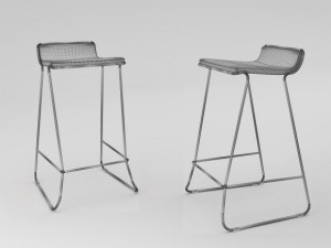johanson design barstool speed Model 3D