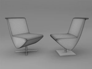 collection de chaises Modèle 3D