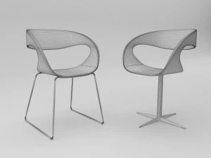 collection de chaises Modèle 3D