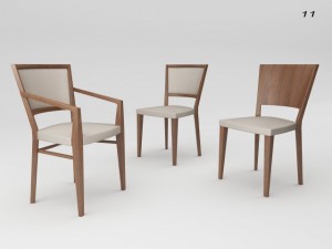chairs collection Modèle 3D